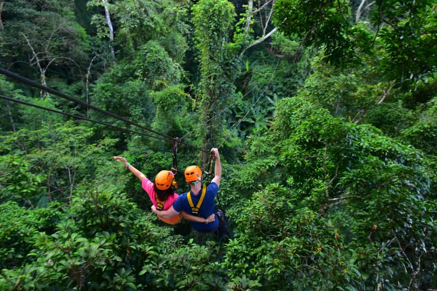 Phuket: ATV Experience and Zipline Combinaton Trip - The 32-platform zipline circuit
