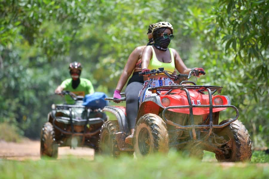 Phuket: ATV Mangrove Jungle & Hidden Beach Tour - Getting ready: briefing, lockers and the practice track
