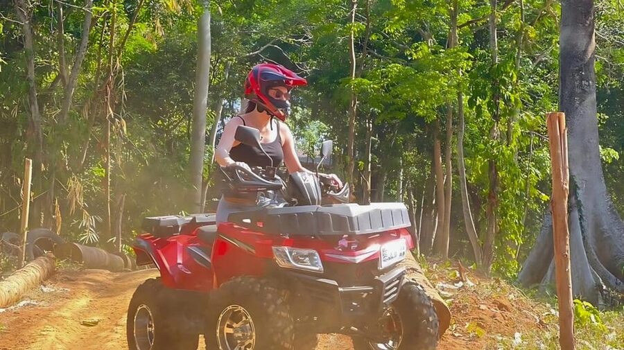 Phuket: ATV Ride with Secret Sea Viewpoints and Swing - Hills, valleys, and jungle tracks