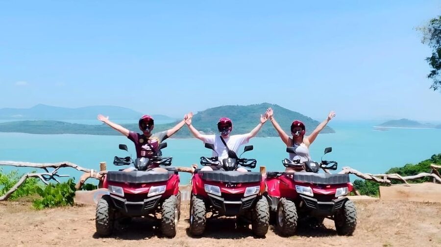 Phuket: ATV Ride with Secret Sea Viewpoints and Swing - Reaching the secret sea viewpoints