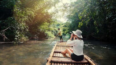 Bamboo Rafting & ATV Ride (Optional)