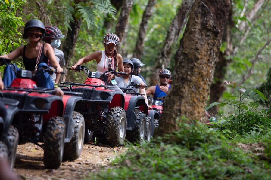 Phuket: Guided ATV Tour - Riding through Phuket’s hills and rubber trees