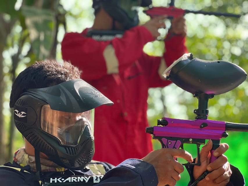 Phuket: Paintball, ATV & Zipline Adventure Combined Package - Three kinds of fun in one Phuket outing