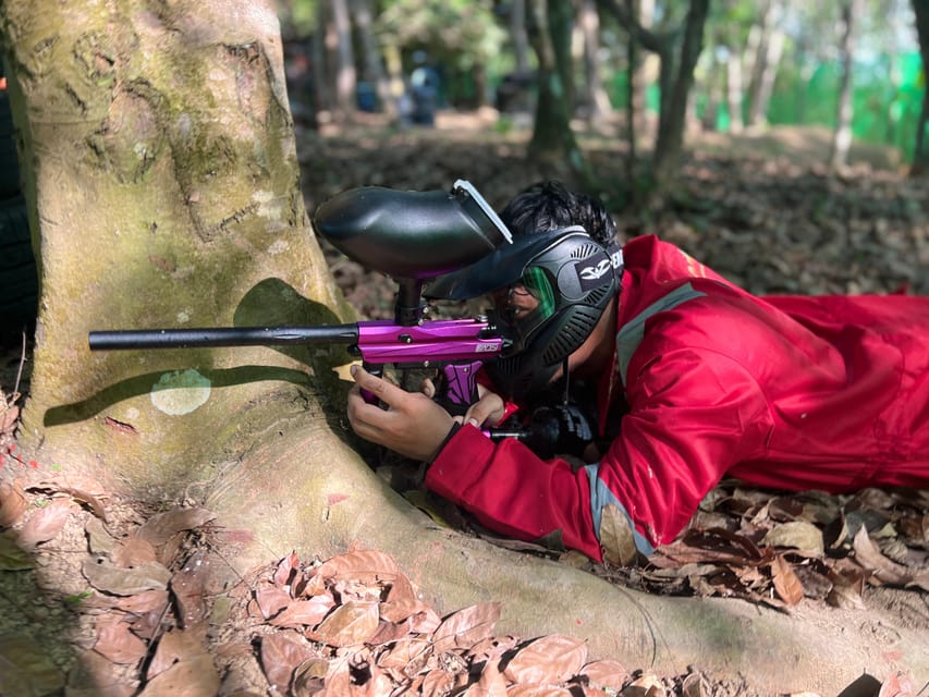 Phuket: Paintball, ATV & Zipline Adventure Combined Package - A quick zipline rush above the trees