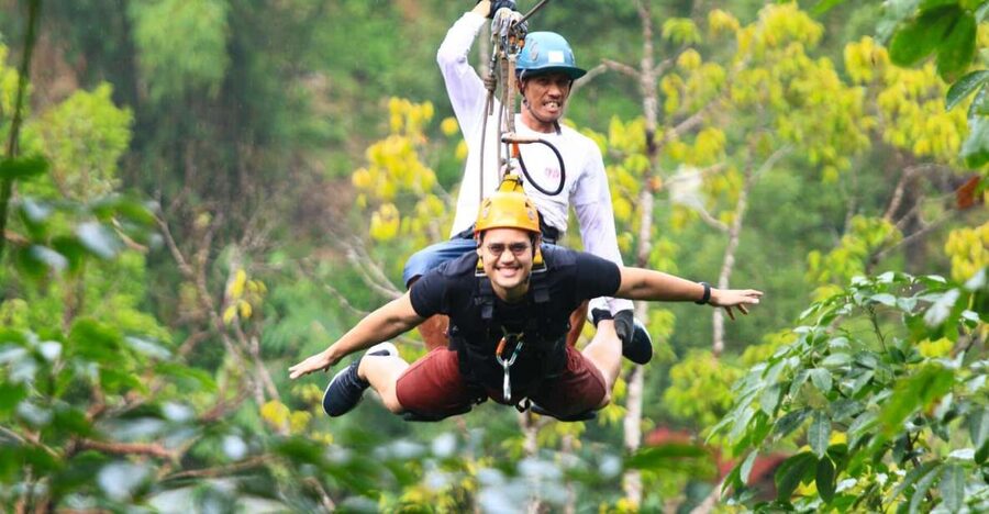 Phuket Paradise Adventure: Zipline, ATV Adventure - The ride from Patong, Kata, Karon, Rawai, or Chalong