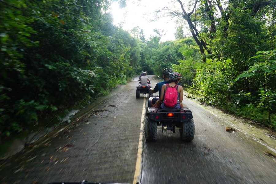 Phuket Paradise Adventure: Zipline, ATV Adventure - Getting ready for the ATV track