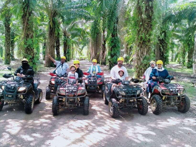 Phuket: Rafting 5KM and ATV Ride 30MIN Adventures - The 30-minute ATV ride through Phang Nga forest