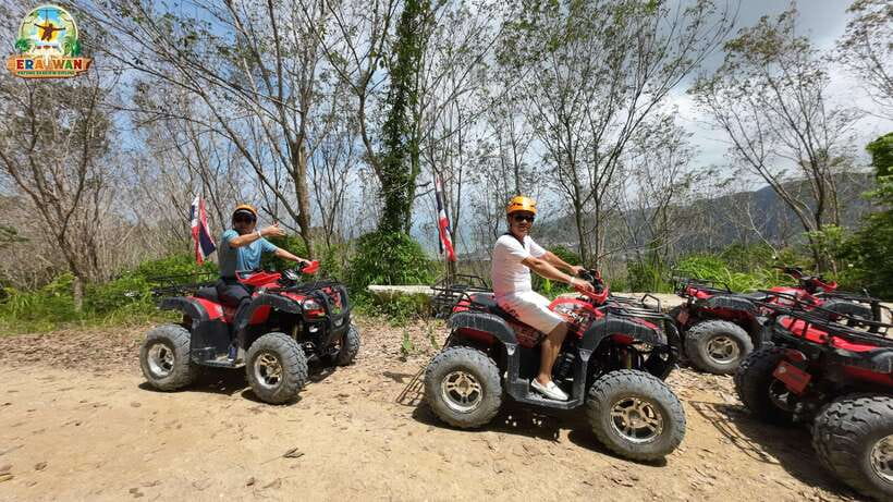Phuket: Zipline Adventure Ocean Views in Patong & Transfer - Patong Beach views from the platforms