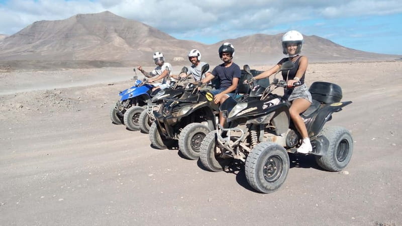 Playa Blanca: Guided Quad Bike Tour - Crossing Lanzarote’s lava desert