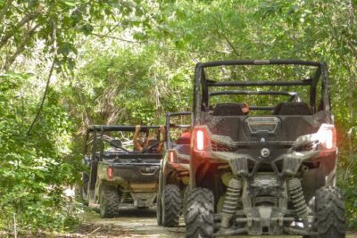 Playa del Carmen Buggy Tour with Cenote Swim and Mayan Village Visit