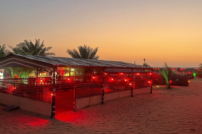 Premium Desert Safari Dubai : Dune Bashing, Camel Ride with BBQ - Sandboarding, photos, and the short camel ride