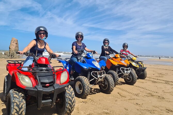 Private 2-Hour Quad Ride on Forest and Dunes from Essaouira - Climbing the dunes for the best view