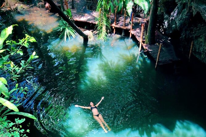 Private Buggy & ATV Tour to Jade Cavern Cenote: All-Inclusive - El Mirador and the east-coast stops