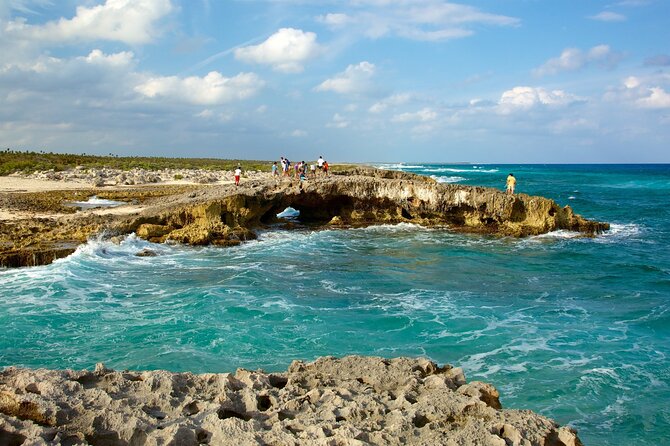 Private Jeep to Jade Cavern, Punta Sur & ATV Tour: All-Inclusive - El Mirador and Playa Chen Rio add quick coastal pauses