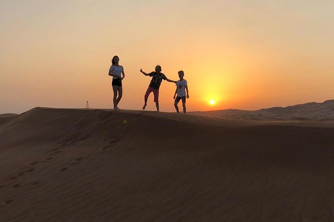 Private Morning Desert Safari Dubai with Dune Bashing & Sandboard - Camel riding and the quieter side of the desert