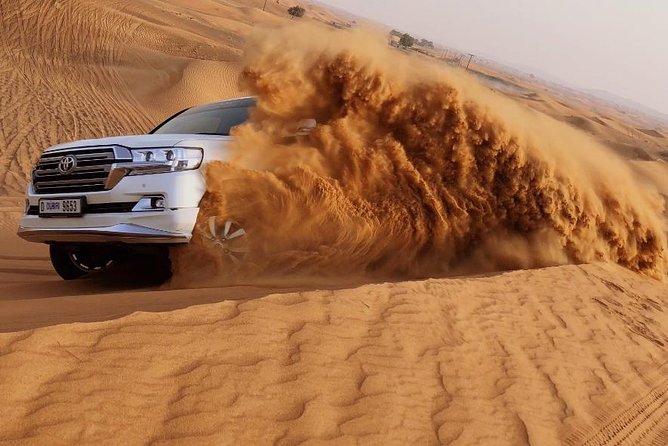 Private Morning Desert Safari Dubai with Dune Bashing & Sandboard - Quad biking is the optional extra