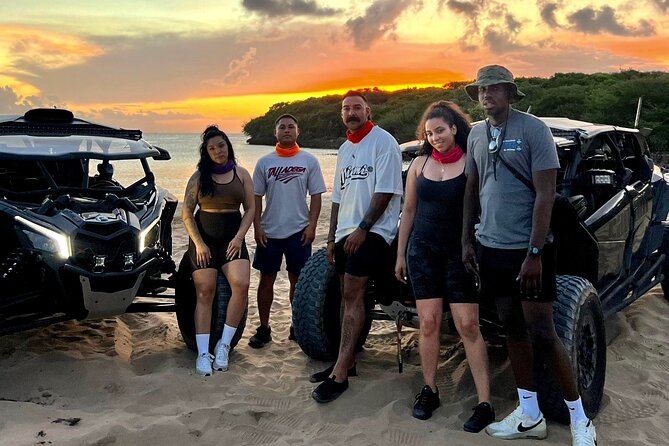 Private San Juan Beach Tour Can-Am UTV Experience Off Road - Piñones brings food, music, and local color