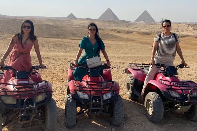 Private Tours Giza Pyramids ,Sphinx ,Quad Bike& Safari Camel Ride - A 15-minute camel ride across the desert