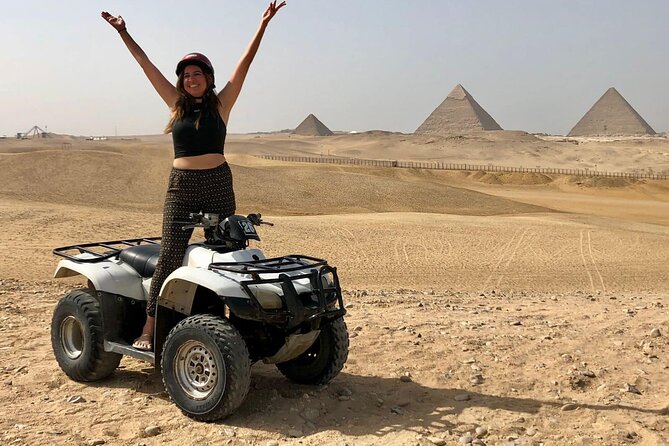 Private Tours Giza Pyramids ,Sphinx ,Quad Bike& Safari Camel Ride - Lunch, shopping, and possible add-ons
