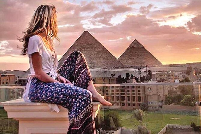 Private Trip Giza pyramids & an Atv quad bike ride from Cairo/Giza hotels - Panorama hill and the best pyramid photos