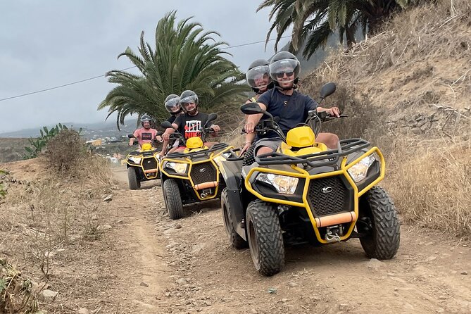 Puerto de la Cruz: Off-Road Adventure in Quad, Snack and Photos - Leaving Puerto de la Cruz by quad
