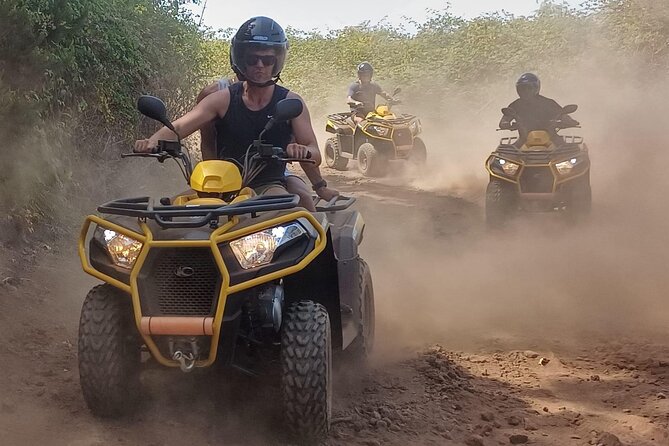 Puerto de la Cruz: Off-Road Adventure in Quad, Snack and Photos - The included drink, gear, and photographs