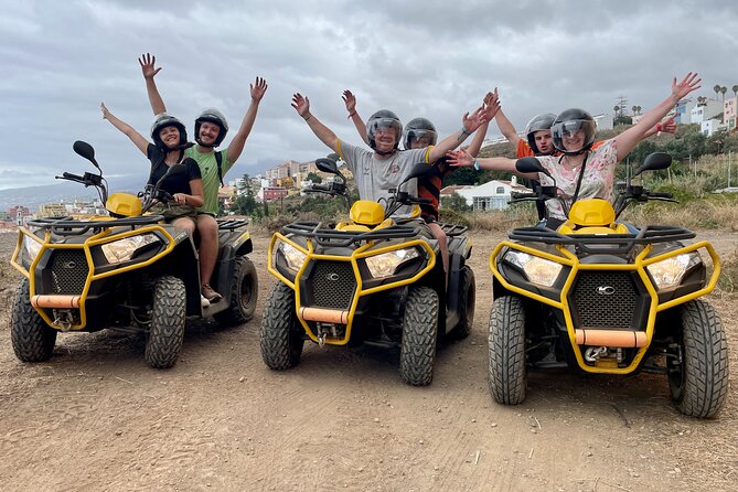 Puerto de la Cruz: Off-Road Adventure in Quad, Snack and Photos - Booking, cancellation, and meeting details