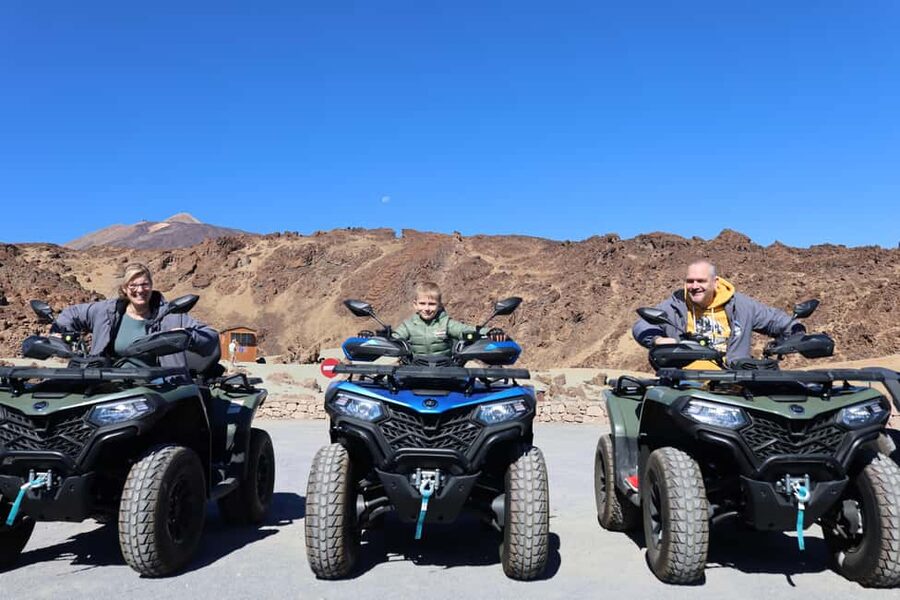 Puerto de la Cruz: Quad Teide National Park - La Caldera and the first volcanic views