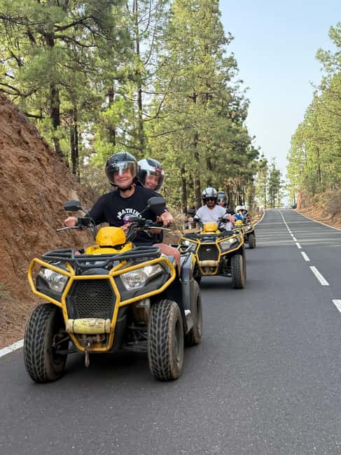 Puerto de la Cruz: Quad Tour to Teide at Sunset with Snack & Photos - Teide National Park changes the mood