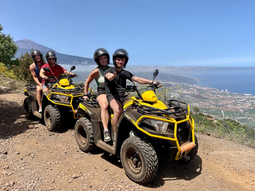 Puerto de la Cruz: Quad Tour to Teide or Off-Road Adventure - Two routes, two very different Tenerife days