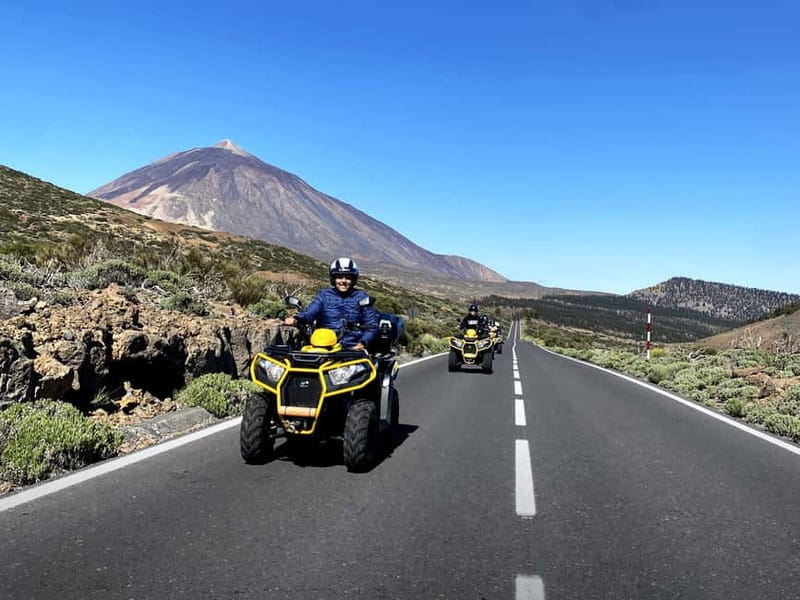Puerto de la Cruz: Quad Tour to Teide or Off-Road Adventure - The Teide route: pine forests, lava fields, and a sea of clouds
