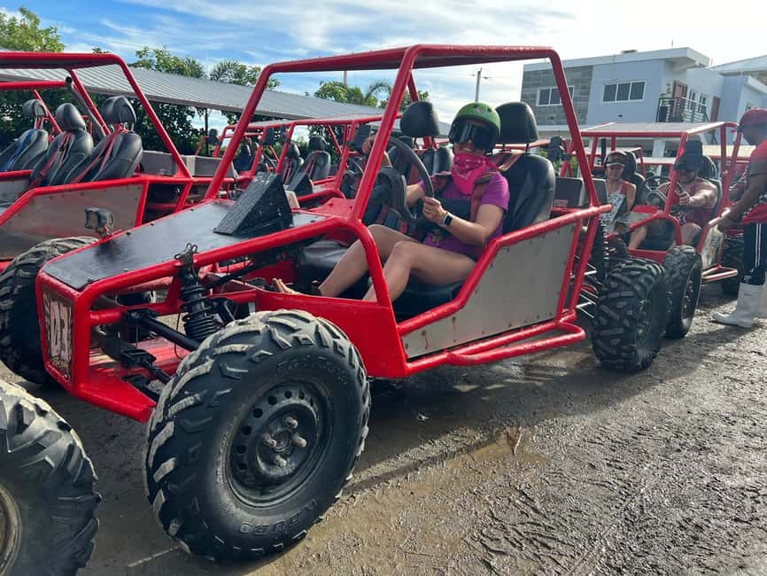 Puerto Plata: Buggy for 2 Excursion - Dirt roads, streams, and the fun of getting dirty