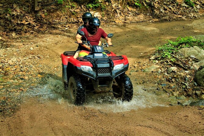 Puerto Vallarta ATV ZIP LINE Combo Adventure - The mountain stop adds food, tequila, and a short mule ride