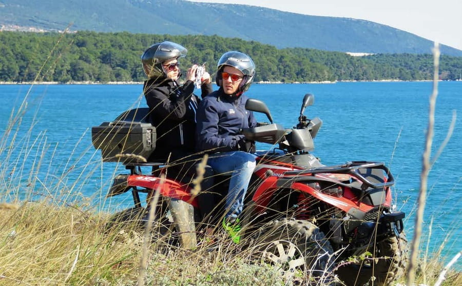 Pula and Rovinj: 1, 2, 2.5 or 4-Hour Istra Quad Safari - The quads, guides and safety setup