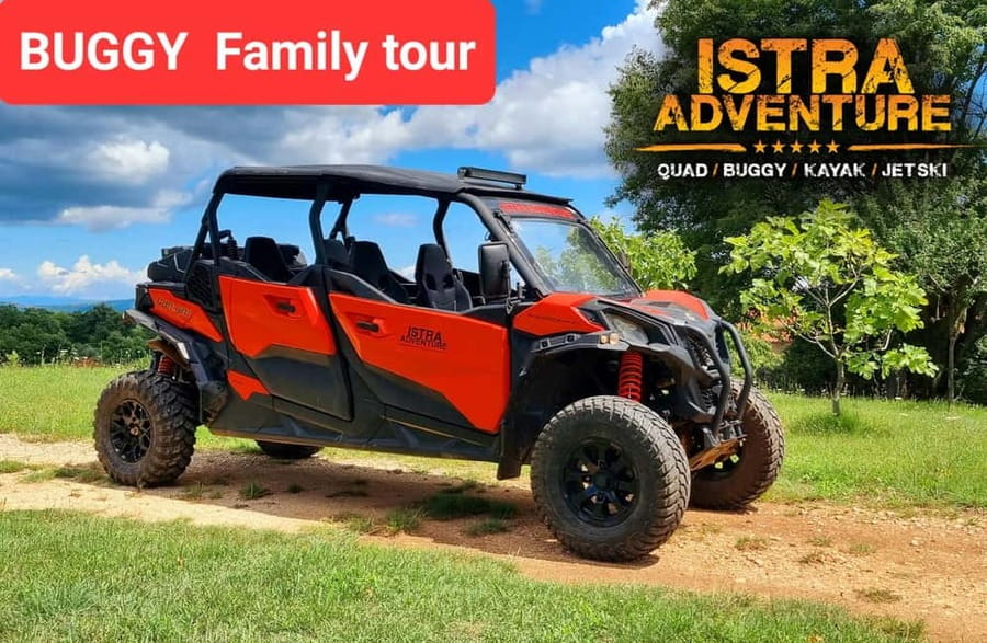 PULA AND ROVINJ: BUGGY FAMILY SAFARI 1, 2, 2.5 & 4 H - The one-hour routes: a quick taste of Istria