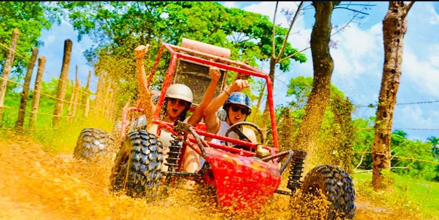 Punta Cana Amazing Dune buggy For Small Groups and Pickup - Driving the jungle trails near Punta Cana