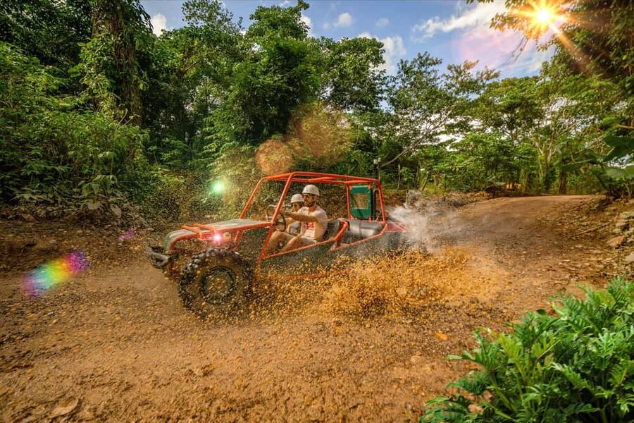 Punta Cana: Buggy and Zipline Adventure at La Hacienda - Buggies on a private jungle circuit