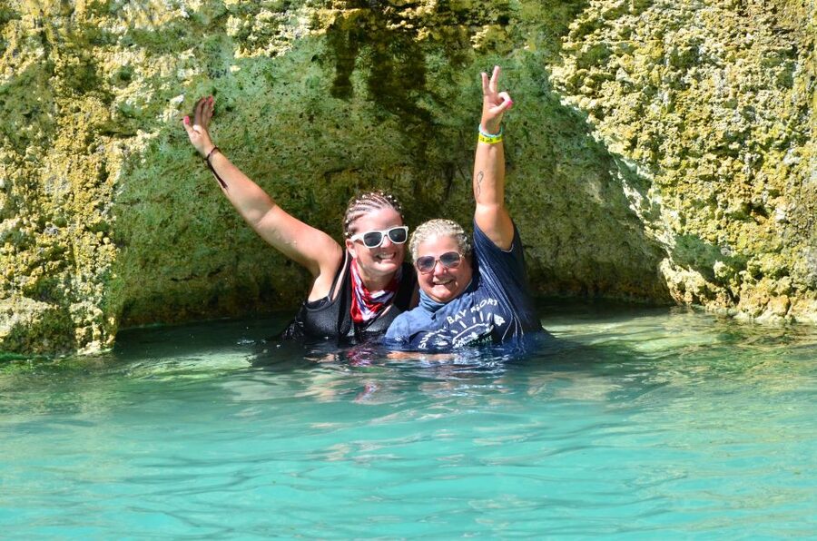 Punta Cana: Buggy Ride, Blue Cenote Lagoon and Jungle River - Buggy tracks inside an abandoned mine