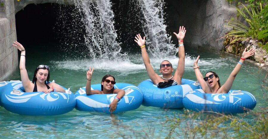 Punta Cana: Buggy Ride, Blue Cenote Lagoon and Jungle River - The Blue Lagoon cenote and waterfall pool