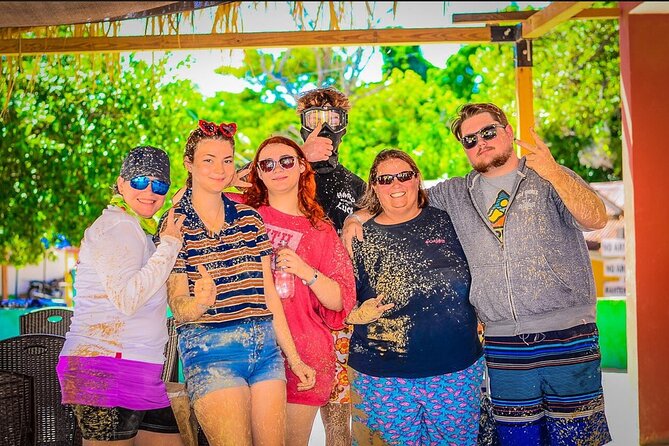 Punta Cana Family Wild Buggy Eco Adventure - Swimming at Los Hoyos del Salado