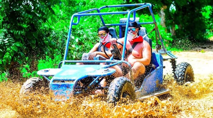 Punta Cana: Half-Day Buggy Tour with PickUp & Macao Beach - The farm stop and Dominican flavors