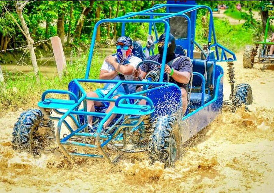 Punta Cana: Half-Day Buggy Tour with PickUp & Macao Beach - Swimming in the 25-foot water cave