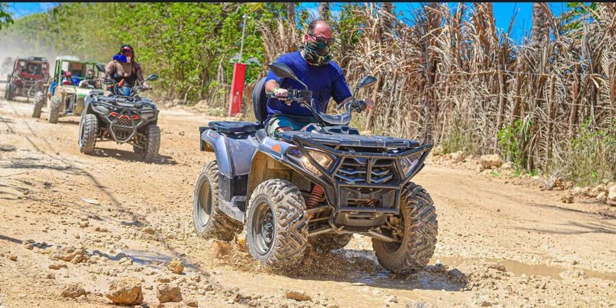 Punta Cana: Half-Day Buggy Tour with PickUp & Macao Beach - Private trails through farmland and jungle
