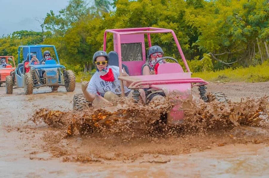 Punta Cana: Macao Beach Buggy Tour and Cenote with Transfers - Getting from Punta Cana to the buggy base