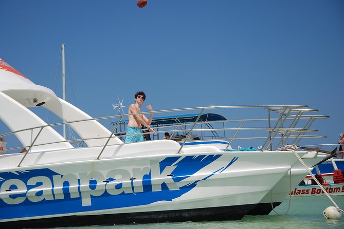 Punta Cana Snorkeling Cruise and Dune buggy Combo Adventure - Swimming at Los Hoyos del Salado