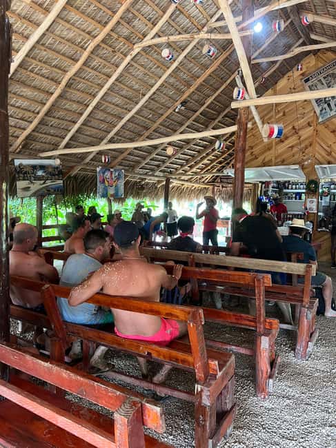 Punta Cana: Wild Off-Road Dune Buggy Adventure - Swimming in the clear-water cenote