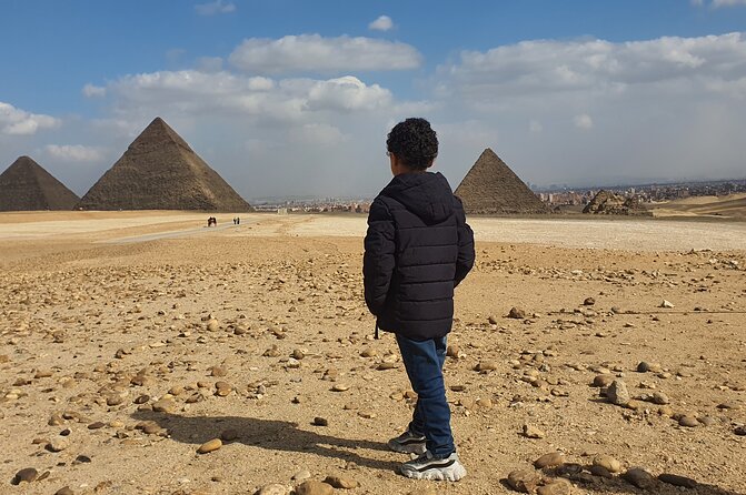 Pyramids of giza ,Sphinx,riding camel and driving a quad bick ATV. - The Sphinx and Valley Temple
