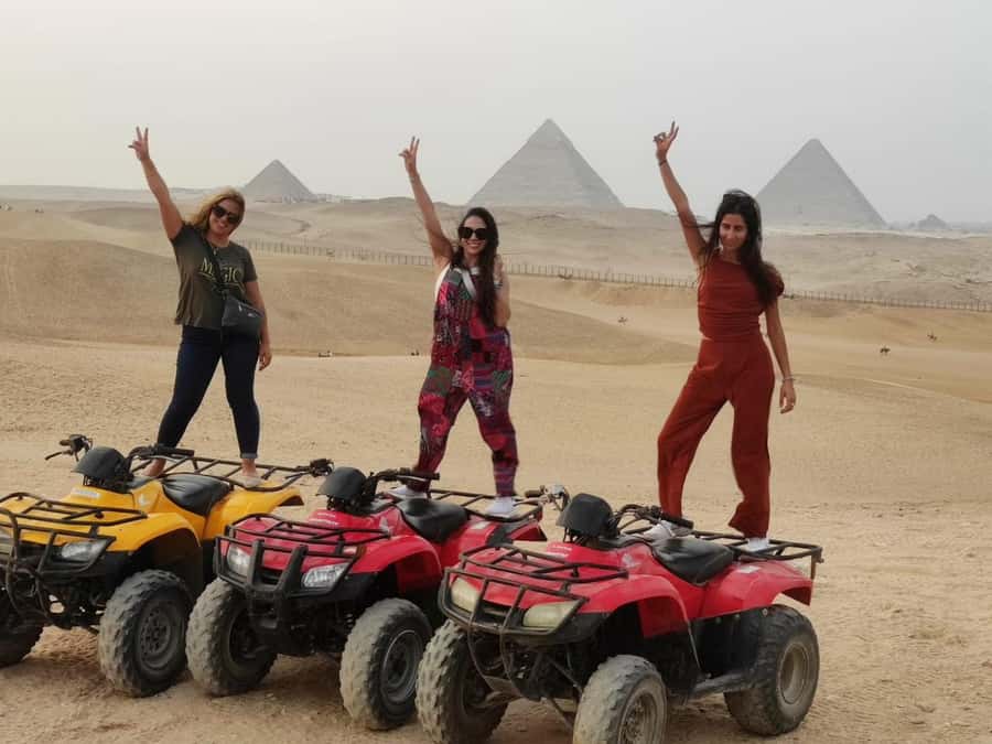Pyramids Quad Biking Adventure - The One-Hour Ride Beside the Pyramids