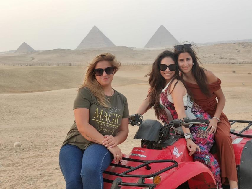 Pyramids Quad Biking Adventure - Transport From Cairo or Giza