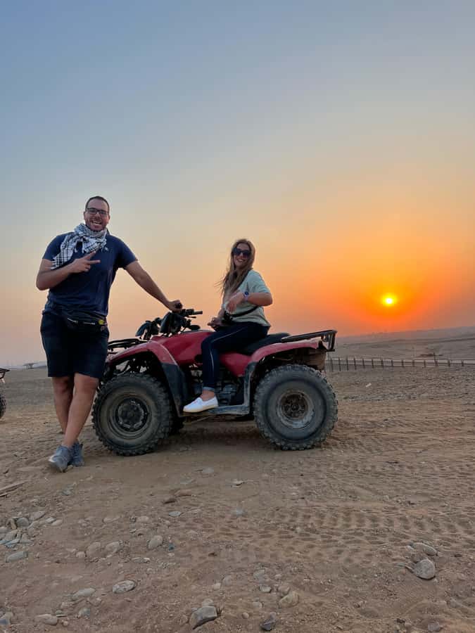 Pyramids Quad Biking Adventure - The Quad Bikes and Safety Briefing